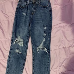 a pair of shein jeans